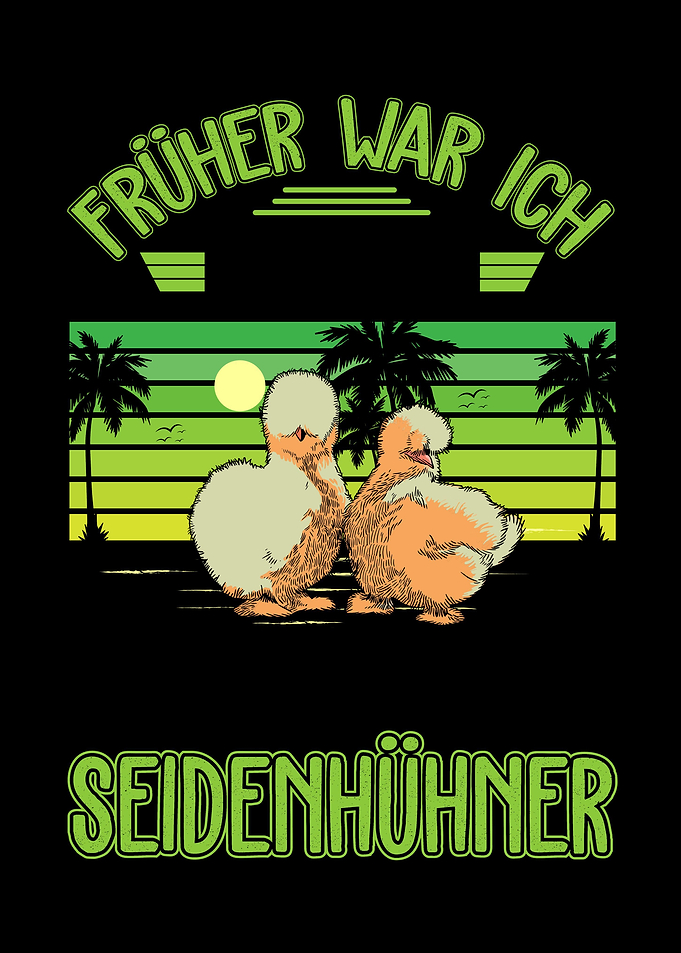 Seidenhuhn Spruch