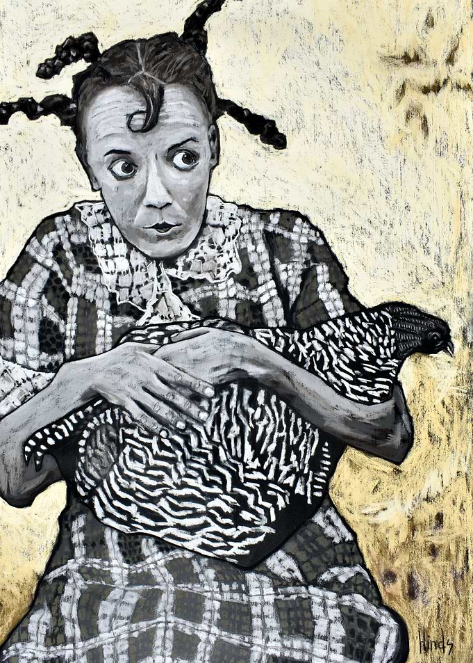 Girl With A Chicken