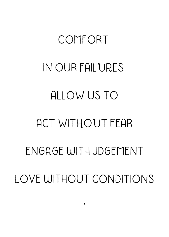 Comfort in out failures