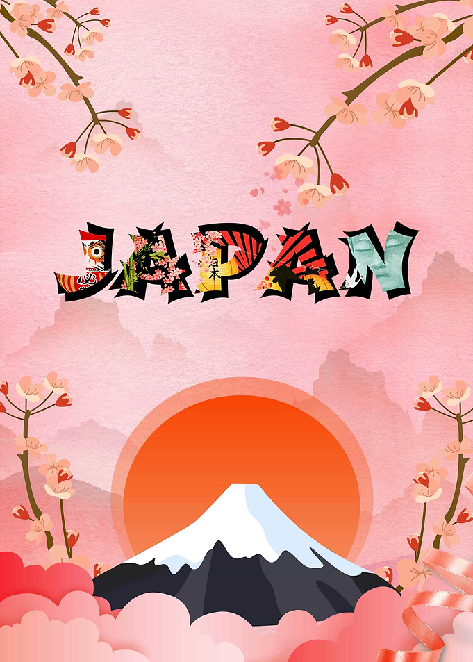 Japan Fuji Mountain paint
