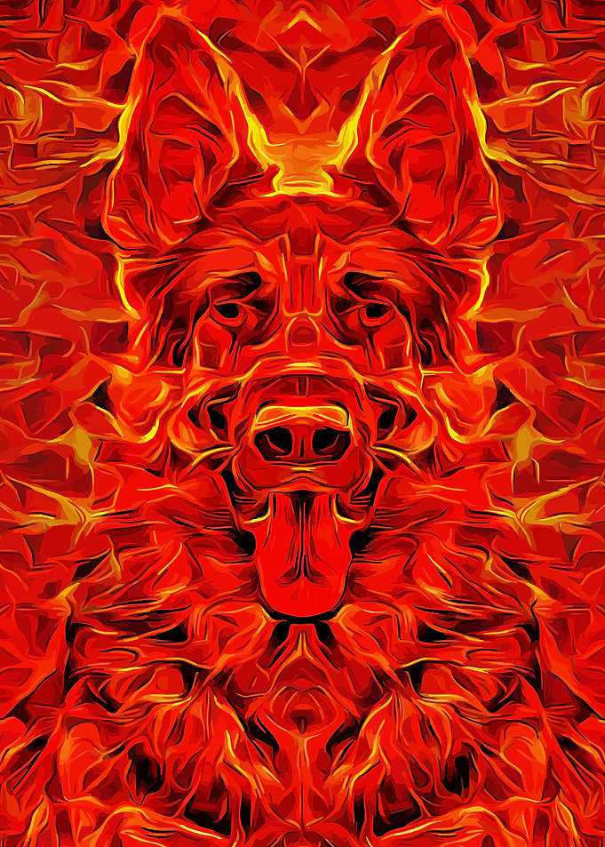 German Shepherd Hell