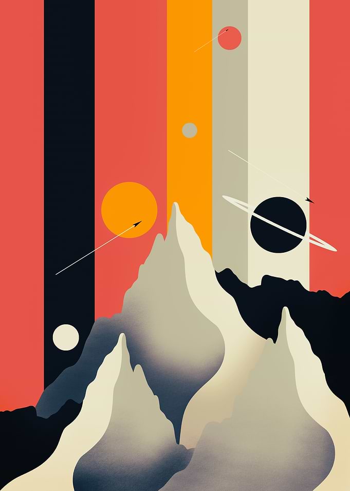 The grey space peaks
