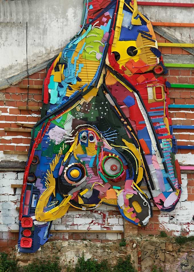 Colorful City Art