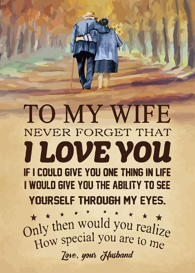 TO MY WIFE