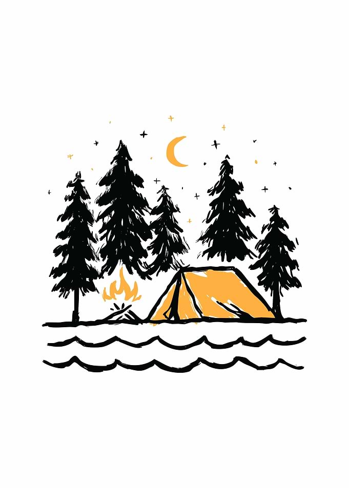 Night Camping for light