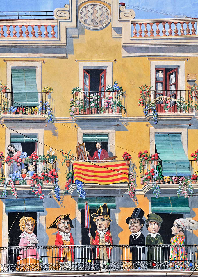 Painted facade 01