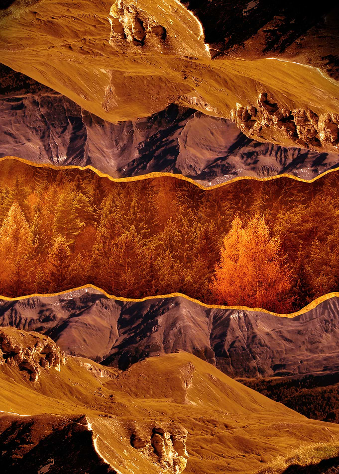 Abstract Orange Autumn