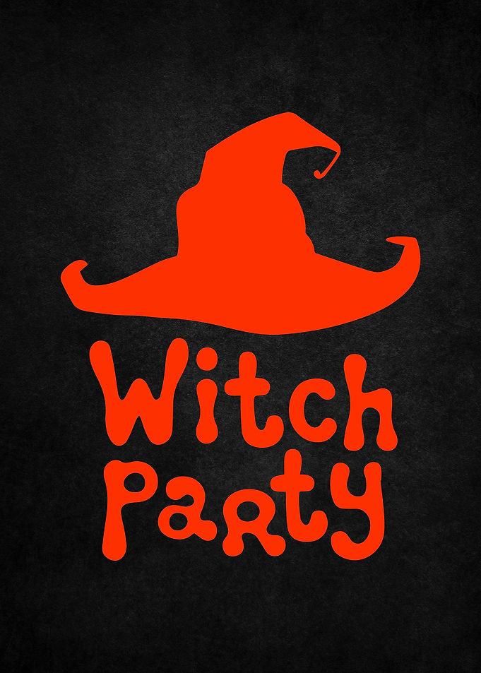 56Halloween Text witches