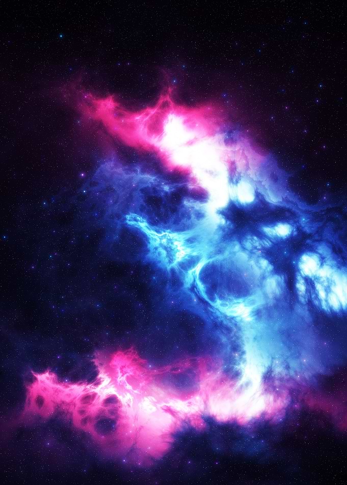 Purple Blue Nebula