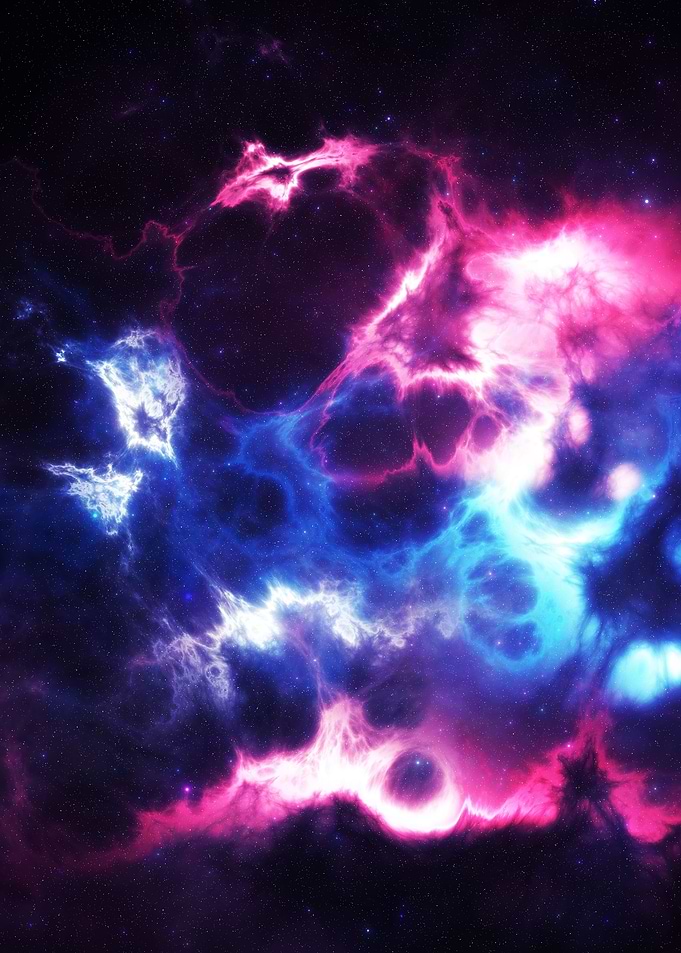 Purple Blue Nebula