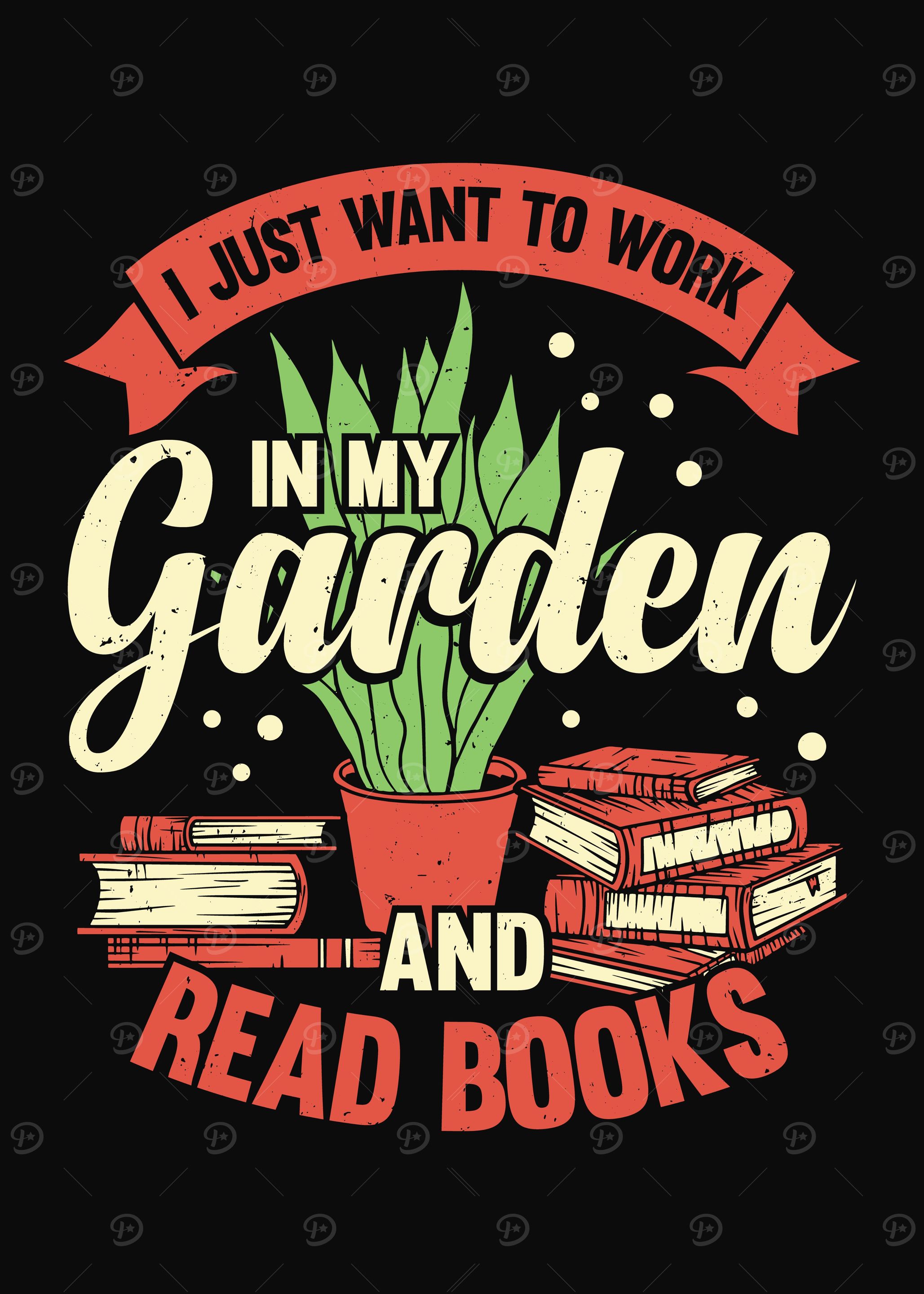Gardening Reading Design
