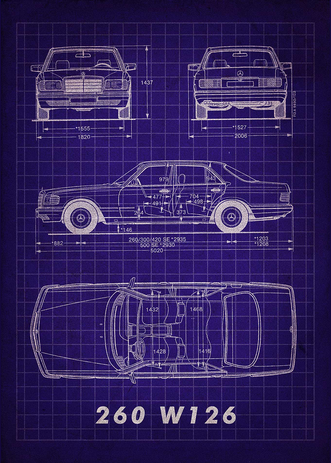 Mercedes Benz 260 W126