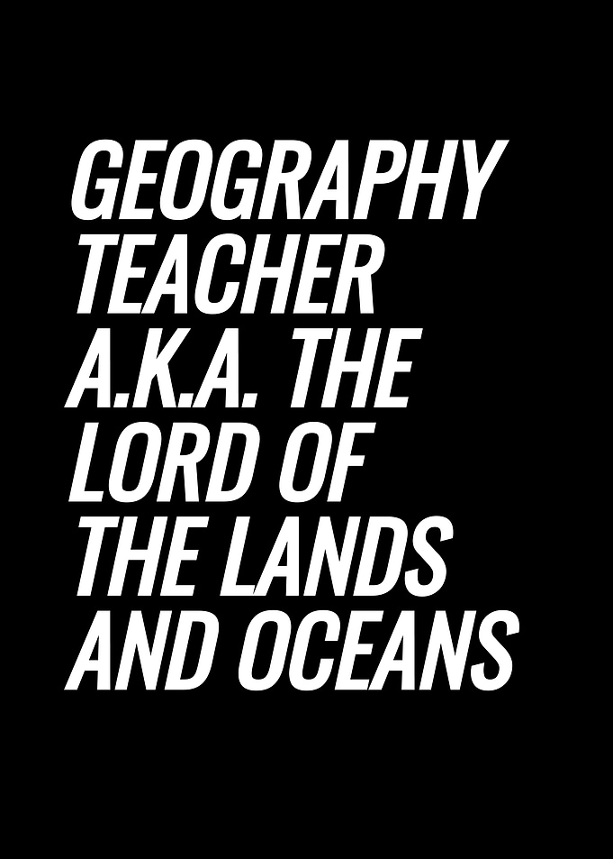 Geography Teacher