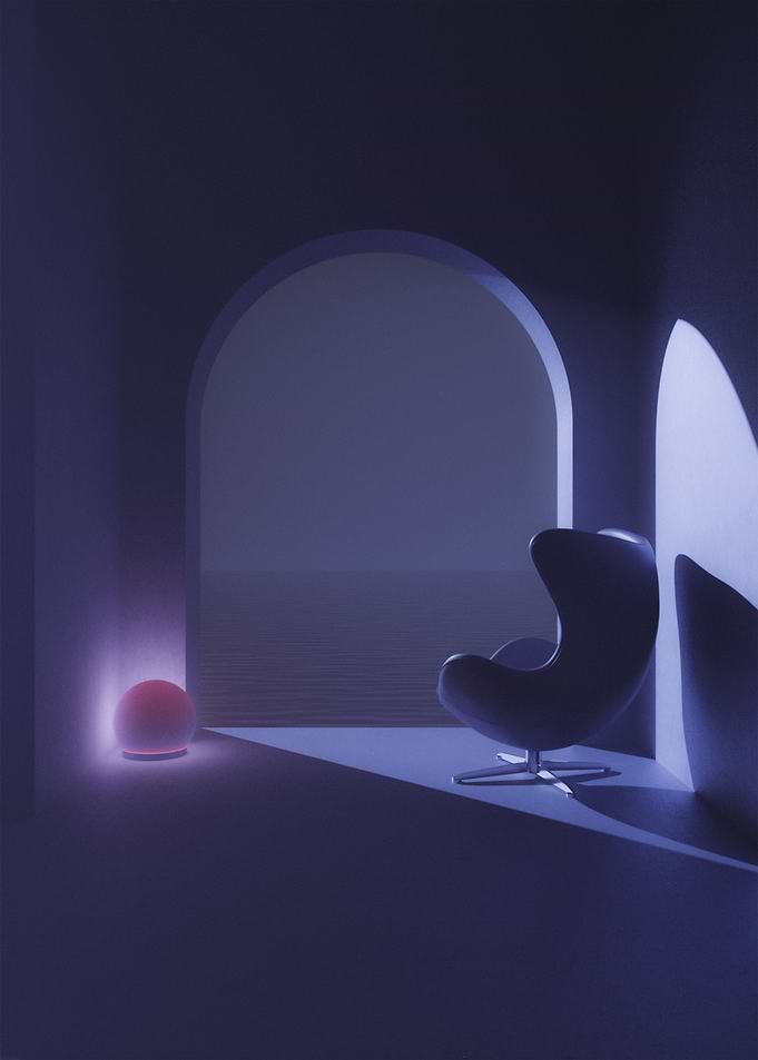 Seated in the Moonlight