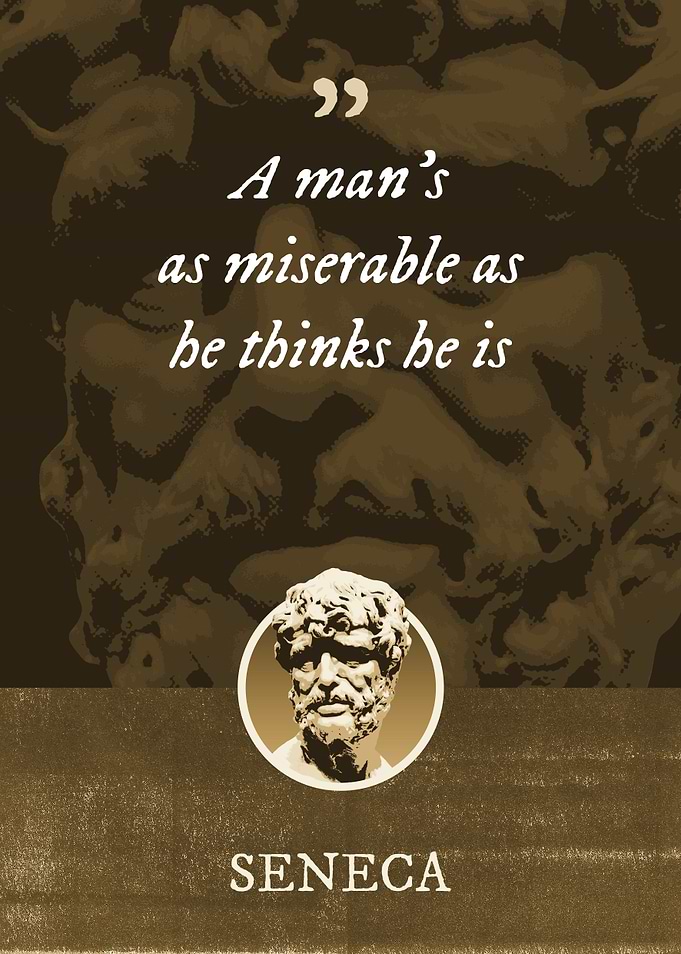 A mans as miserable as he