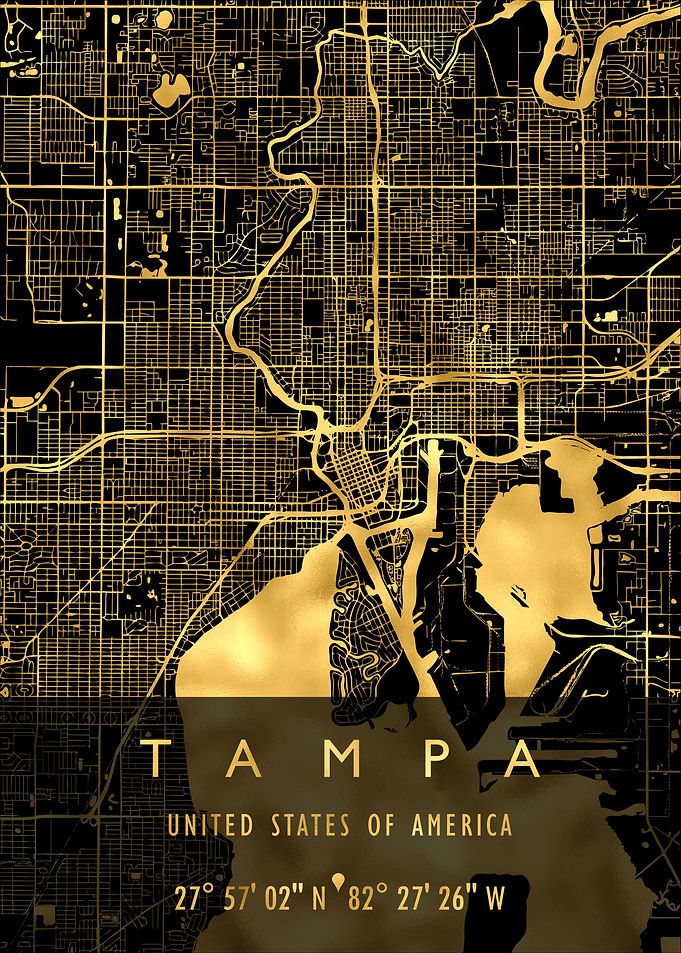 TAMPA MAP USA