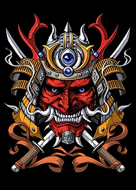 Samurai Demon Mask
