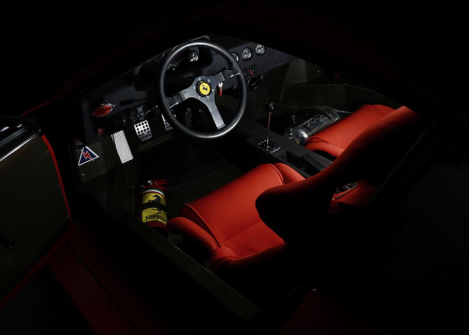 Ferrari F40 Interior