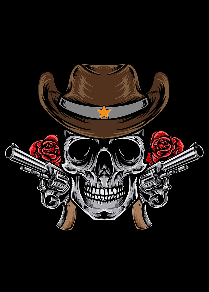 cowboys skull