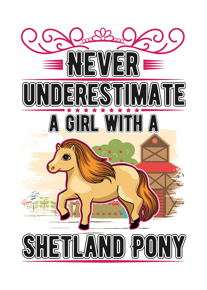 Shetland Pony Girl Shetty