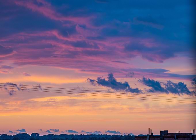 Colorful sky