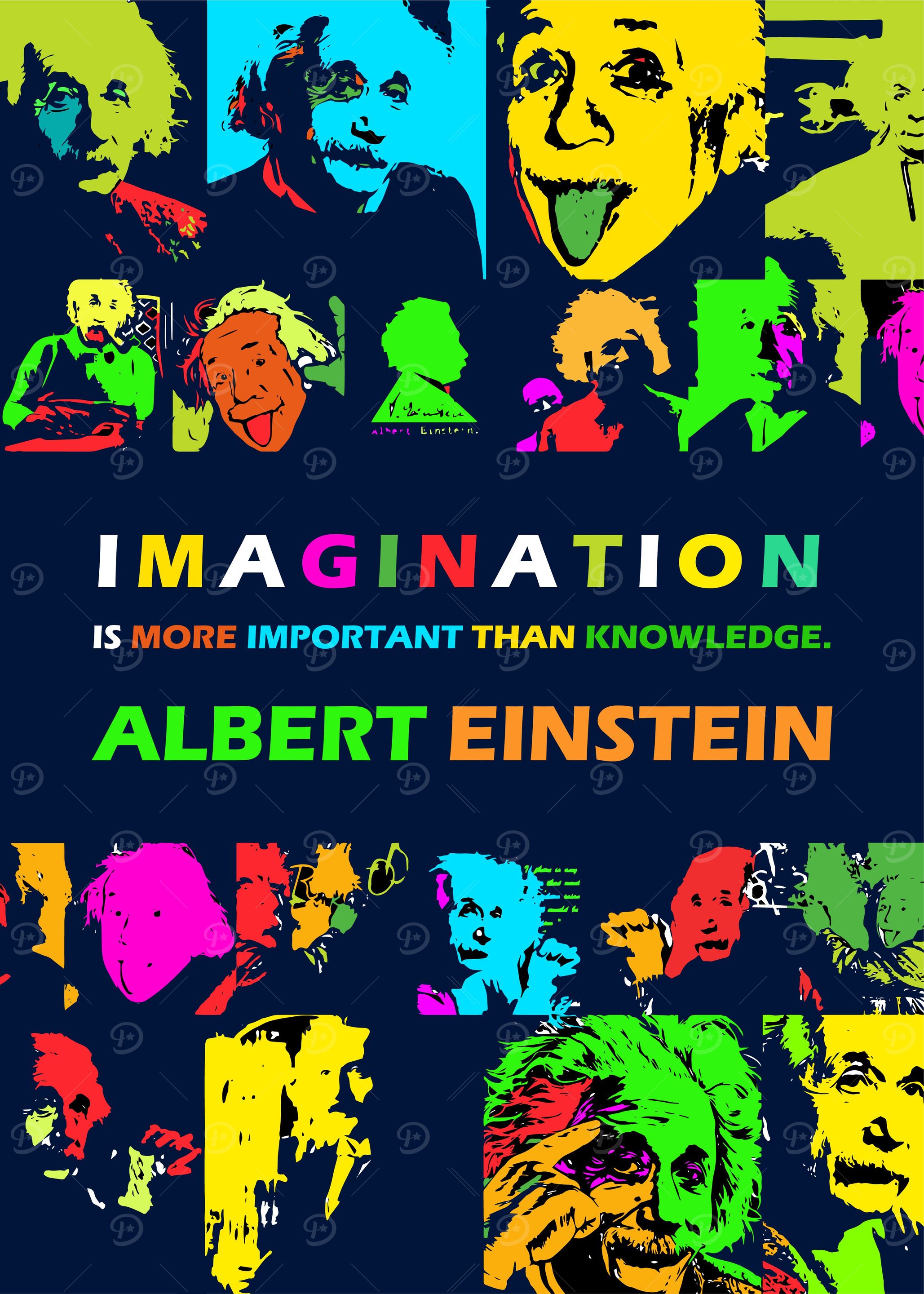 Albert Einstein Collage