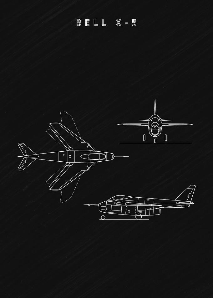 Bell X 5 Blueprint
