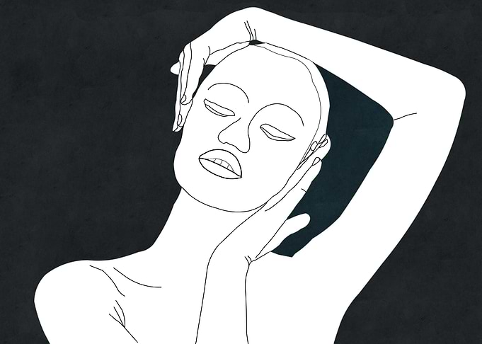 Minimal line drawing 57
