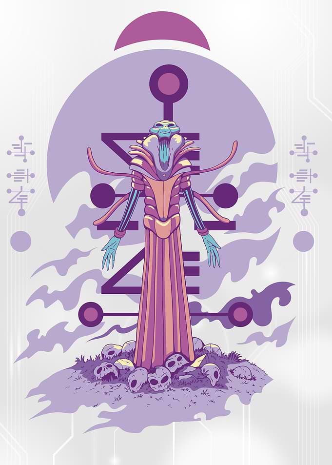 Space Alien High Priest