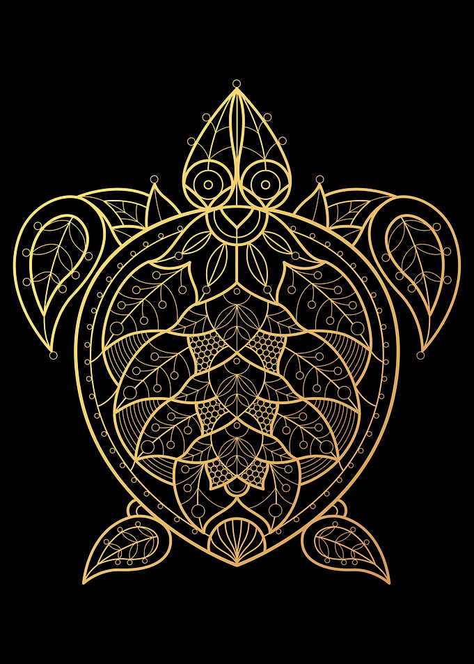 turtle cute ornament