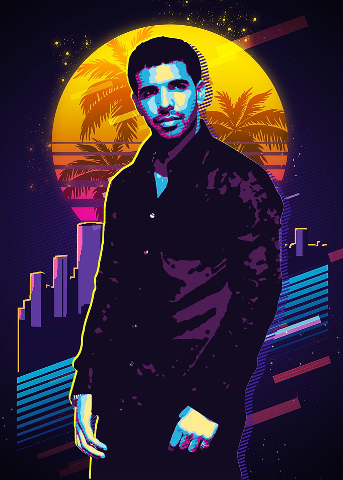Drake retro 80s