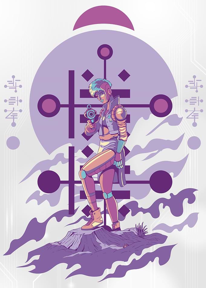 Space Alien Punk Rogue