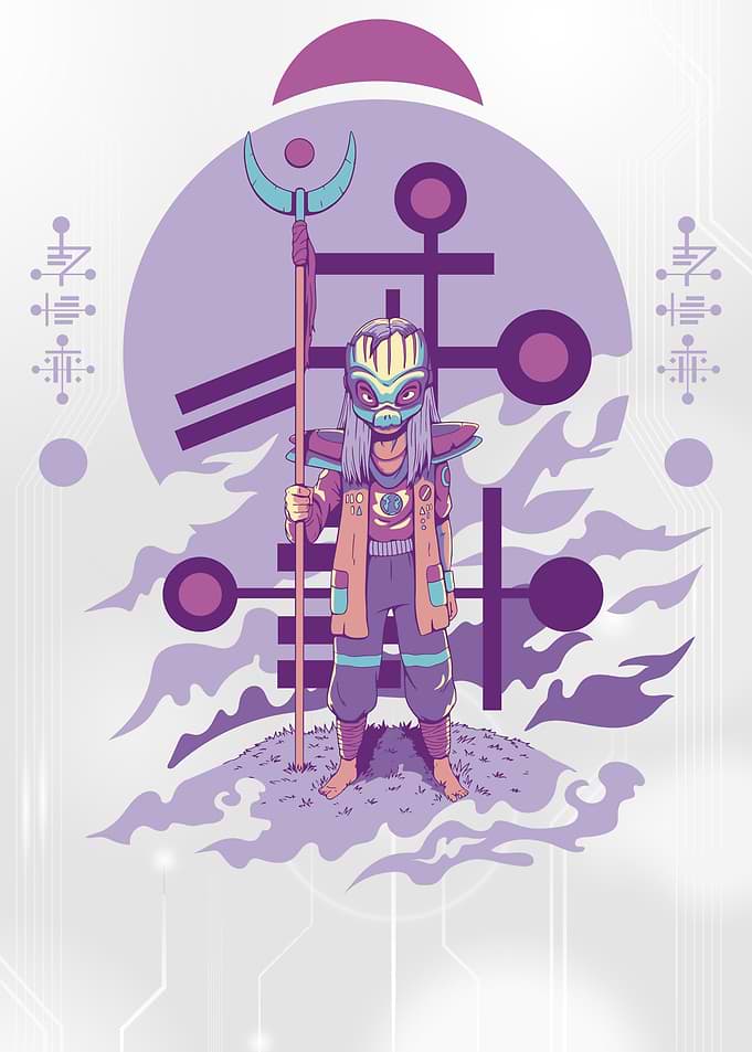 Space Alien Priest