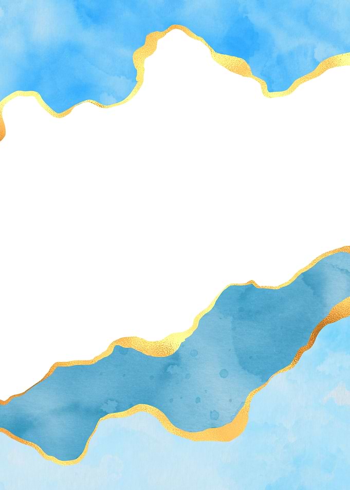 Baby Blue Painted Agate 06