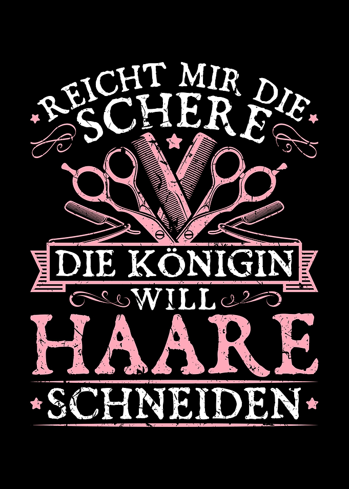 Schere Friseurin Geschenk