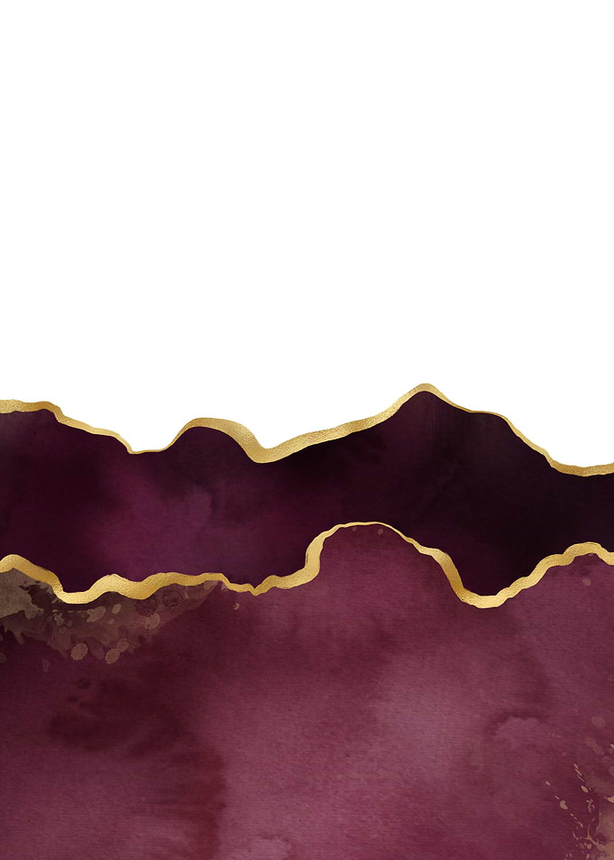 Burgundy Painted Agate 06
