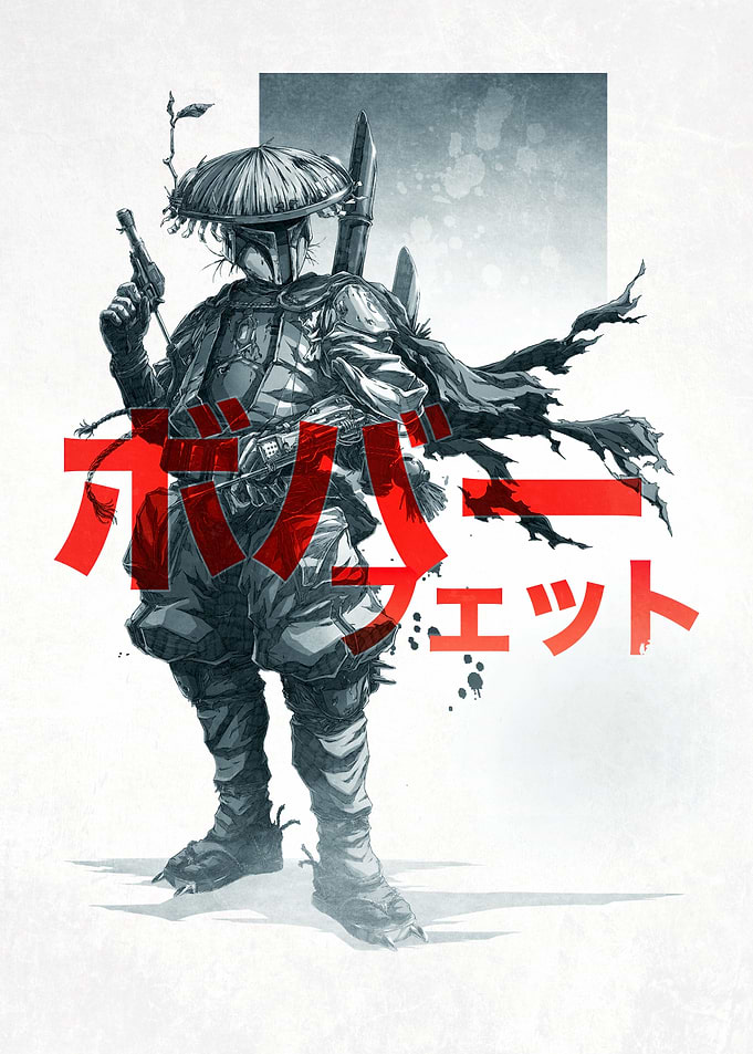 Boba Fett Samurai Visions