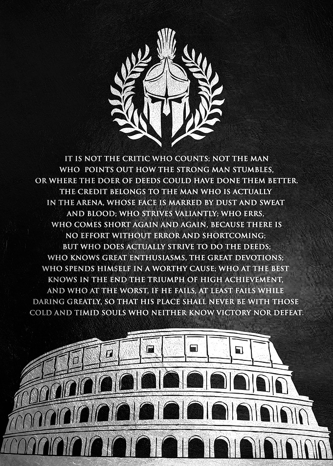 The Man in the Arena TR