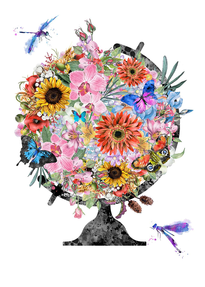 Floral Globe