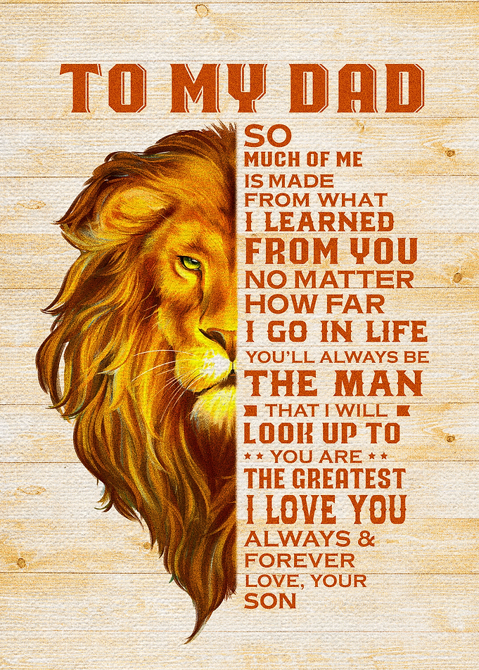 To my Dad