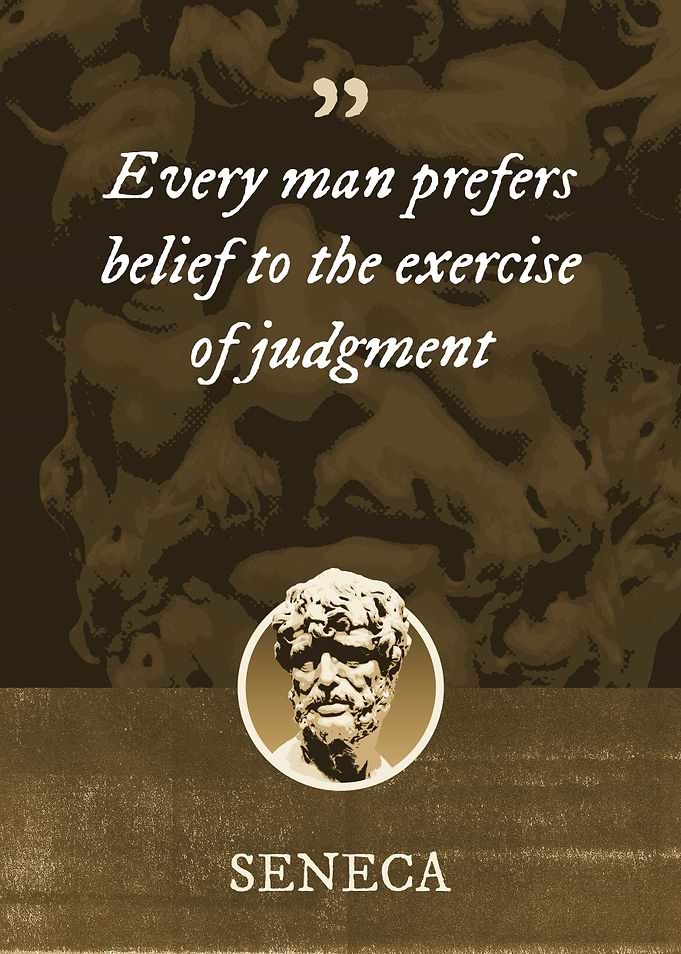 Every man prefers belief