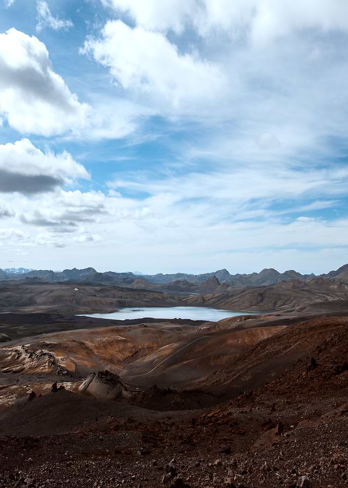 Black Lava Fields Iceland