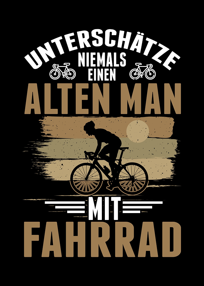 Fahrrad Alter Mann