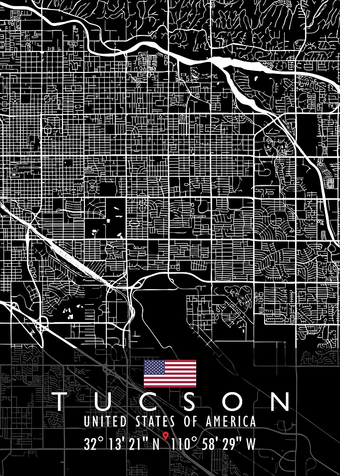 TUCSON MAP USA