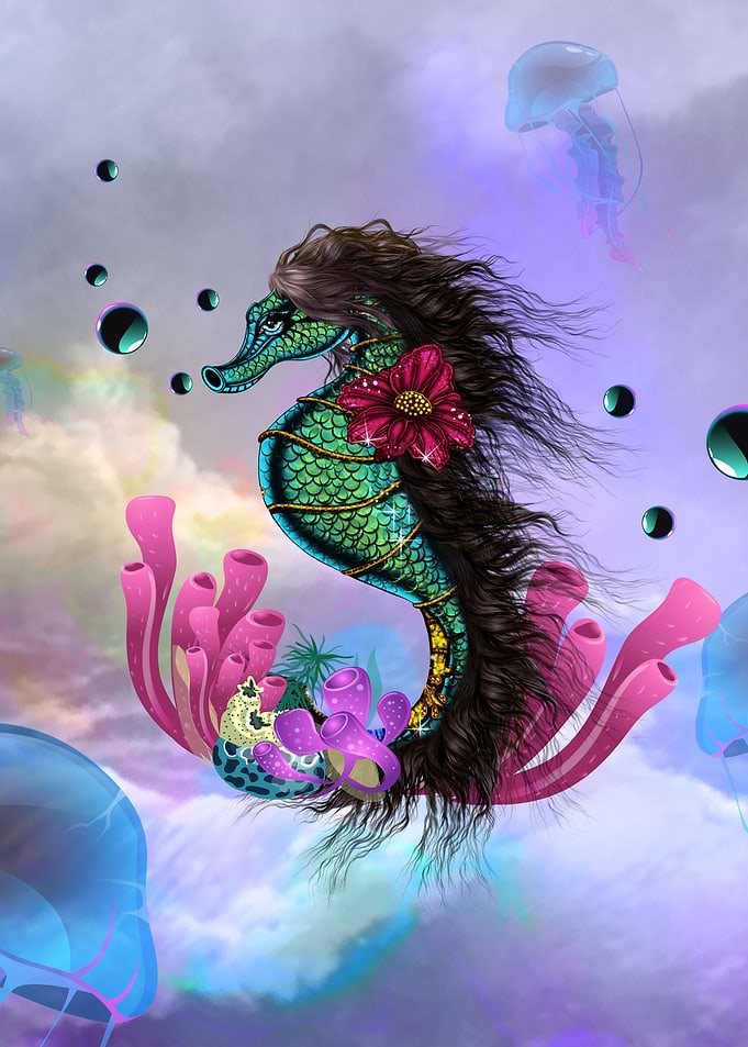 Wonderful seahorse