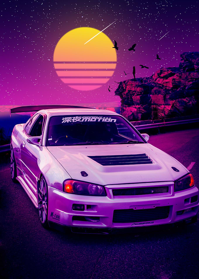 NISSAN SKYLINE SUNSET