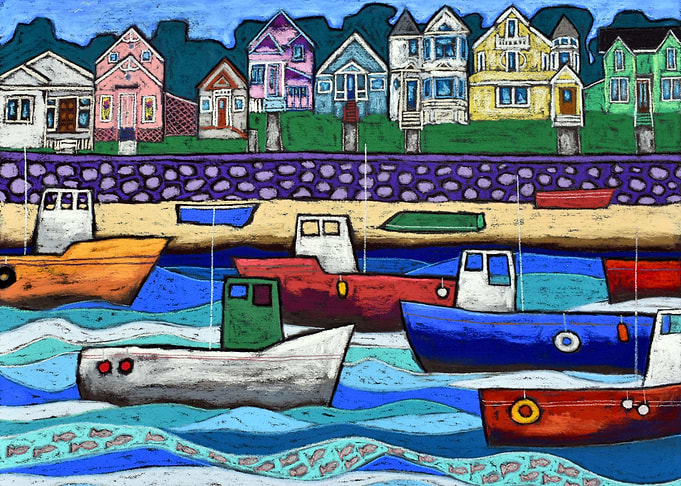 Busy Fishing Boats