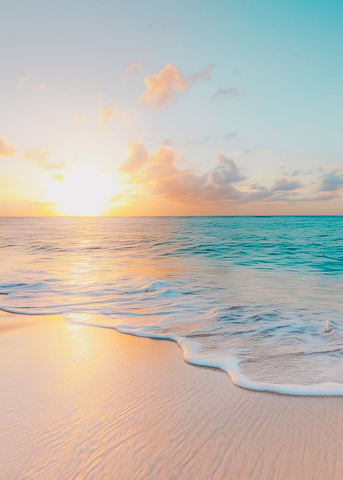 Sunset In Paradise Color