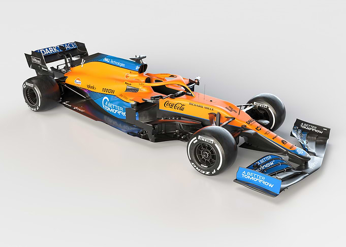 McLaren MCL 35M F1 Car