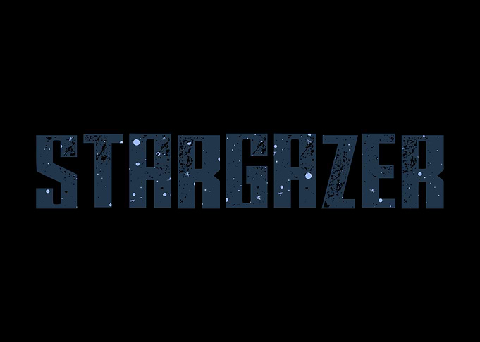 Stargazer Lettering Stars